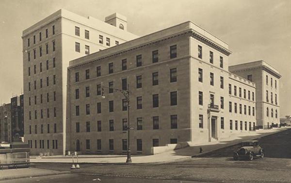 old stone buildings